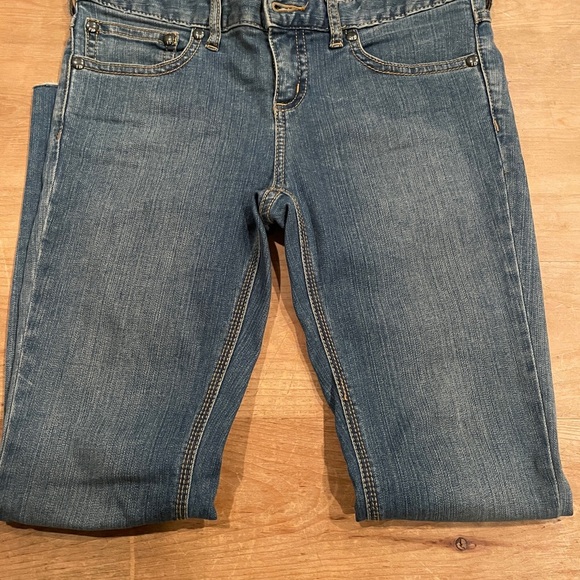 Free People distressed hem Blue Denim Jeans Casual Comfy 28 - Picture 5 of 6